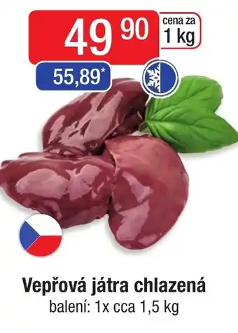Qanto Vepřová játra chlazená nabídka