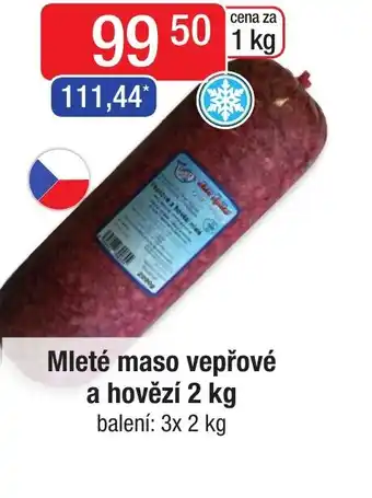 Qanto Mleté maso vepřové a hovězí 2 kg nabídka