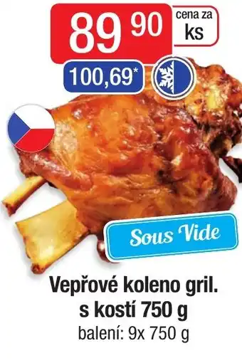 Vepřové koleno gril. s kostí 750 g