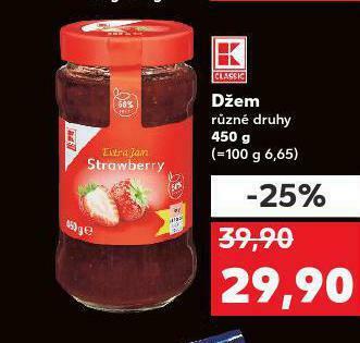 Kaufland Džem nabídka