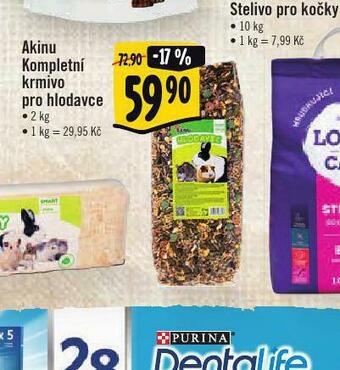 Albert Akinu kompletní krmivo pro hlodavce nabídka