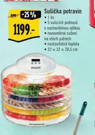 Sušička potravin