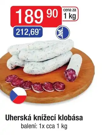Qanto Uherská knížecí klobása nabídka