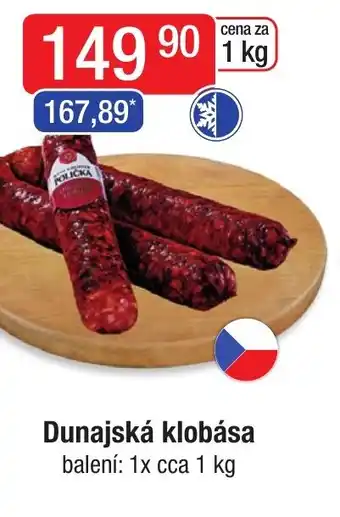 Qanto Dunajská klobása nabídka