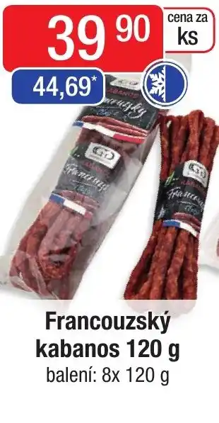 Qanto Francouzský kabanos 120 g nabídka