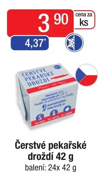 Qanto Čerstvé pekařské droždí 42 g nabídka