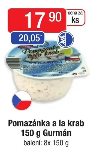 Qanto Pomazánka a la krab 150 g Gurmán nabídka