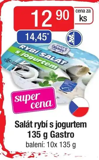 Qanto Salát rybí s jogurtem 135 g Gastro nabídka