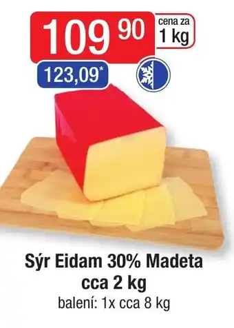 Qanto Sýr Eidam 30% Madeta cca 2 kg nabídka