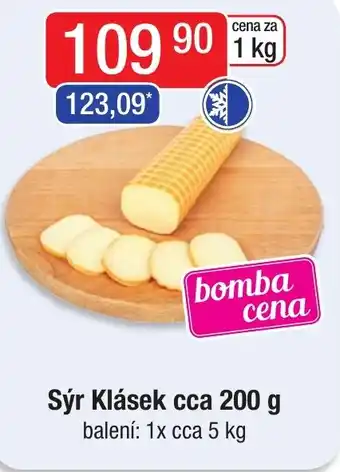 Qanto Sýr Klásek cca 200 g nabídka