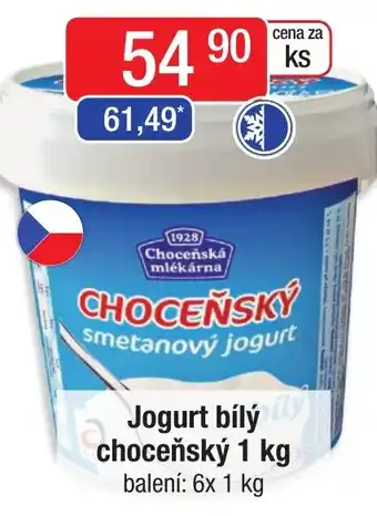 Qanto Jogurt bílý choceňský 1 kg nabídka