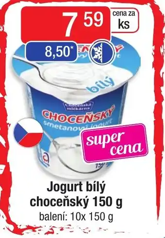 Qanto Jogurt bílý choceňský 150 g nabídka