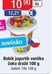 Qanto Bobík jogurtík vanilka čoko dražé 108 g nabídka