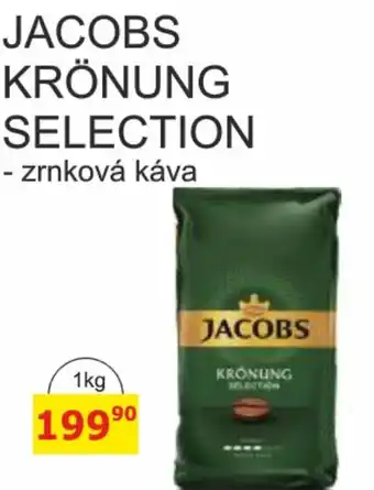 BENE Nápoje JACOBS KRÖNUNG SELECTION nabídka