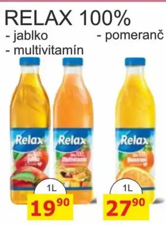 BENE Nápoje RELAX 100% 1L nabídka
