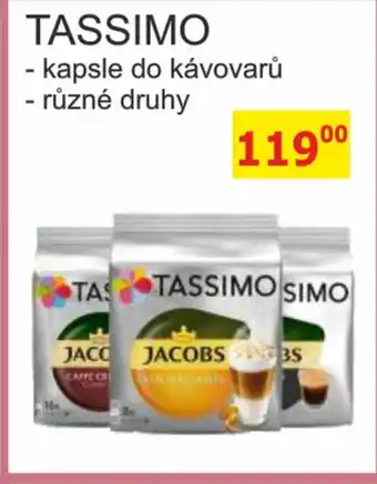 BENE Nápoje TASSIMO nabídka