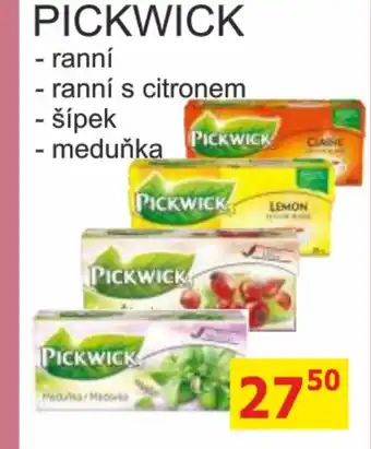 BENE Nápoje PICKWICK nabídka