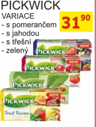 BENE Nápoje PICKWICK VARIACE nabídka