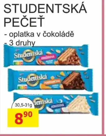 STUDENTSKÁ PEČEŤ