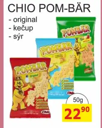 BENE Nápoje CHIO POM-BÄR nabídka