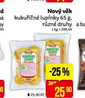 Teta Nový věk kukuřičné lupínky nabídka