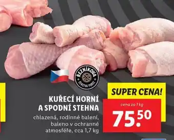 Lidl Kuřecí horní a spodní stehna nabídka