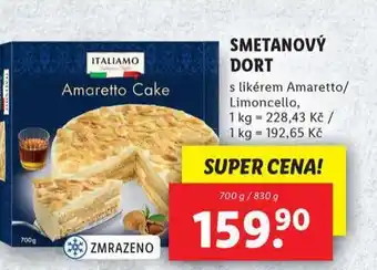 Smetanový dort