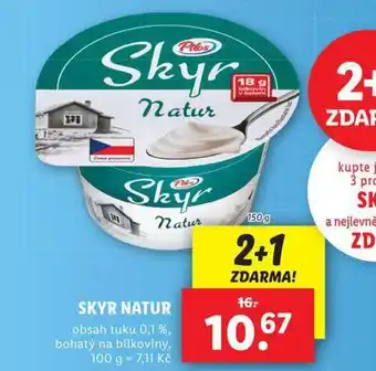 Lidl Skyr natur nabídka