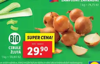 Lidl Cibule žlutá nabídka
