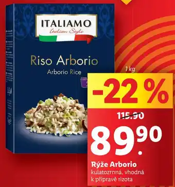 Lidl Rýže arborio nabídka
