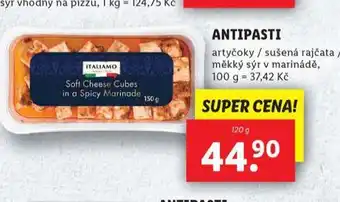 Lidl Antipasti nabídka