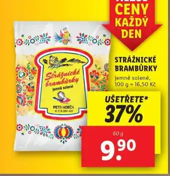 Lidl Strážnické brambůrky nabídka