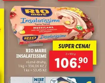 Lidl Rio mare insalatissime nabídka