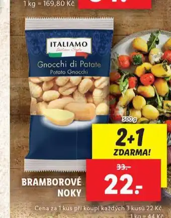 Lidl Bramborové noky nabídka
