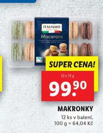 Lidl Makronky nabídka