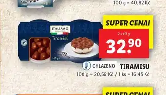 Lidl Tiramisu nabídka