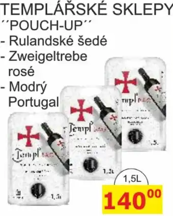 BENE Nápoje TEMPLÁŘSKÉ SKLEPY nabídka