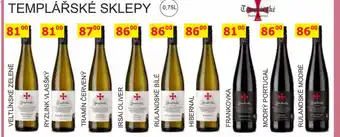 BENE Nápoje TEMPLÁŘSKÉ SKLEPY nabídka