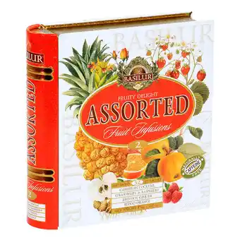 Decodoma Čajová kniha FRUITY DELIGHT dárková kolekce 32 sáčků nabídka
