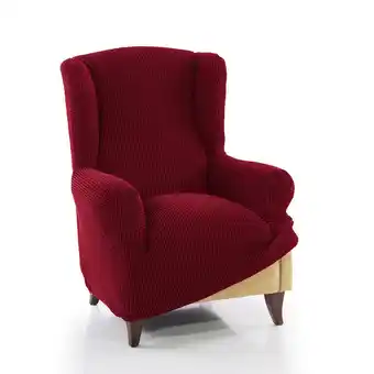 Decodoma Super strečové potahy NIAGARA bordó, křeslo ušák (š. 70 - 95 cm) nabídka