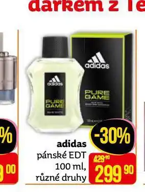 Teta Adidas pánské edt nabídka