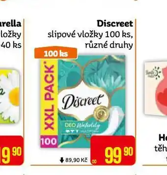 Teta Discreet slipové vložky nabídka