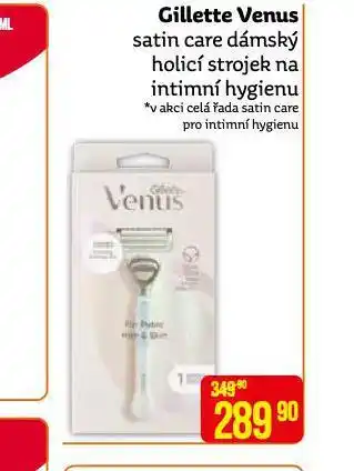 Teta Gillette venus satin care dámský holicí strojek nabídka