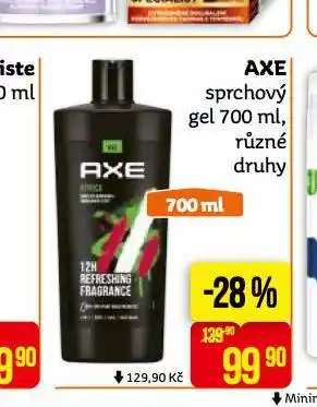 Teta Axe sprchový gel nabídka