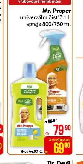 Teta Mr. proper univerzální čistič nabídka
