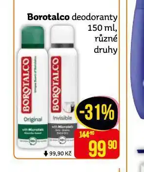 Teta Borotalco deodoranty nabídka