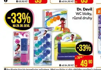 Teta Dr. devil wc bloky nabídka