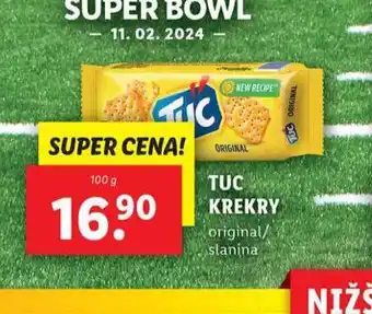 Lidl Tuc krekry nabídka