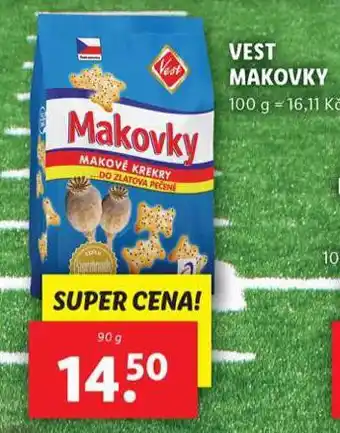 Lidl Vest makovky nabídka