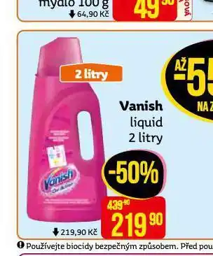 Teta Vanish liquid nabídka